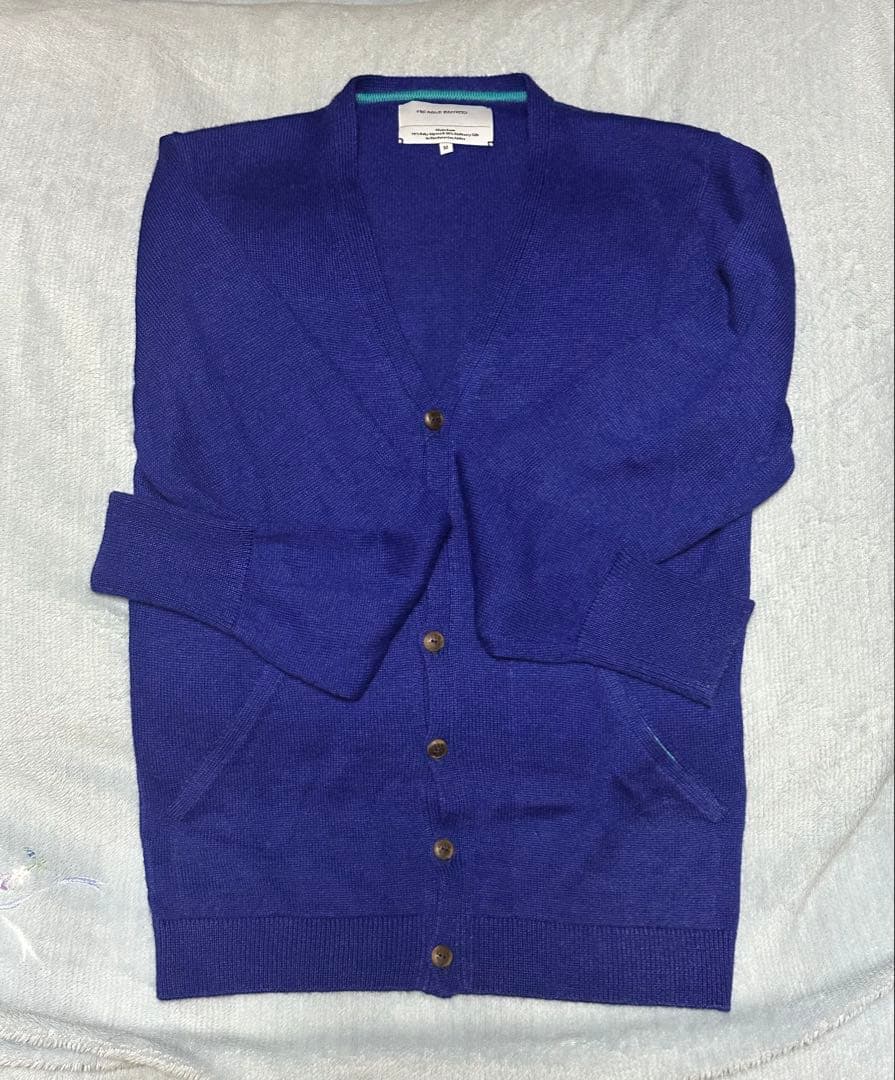 THE INOUE BROTHERS.. ブルー系カーディガン M