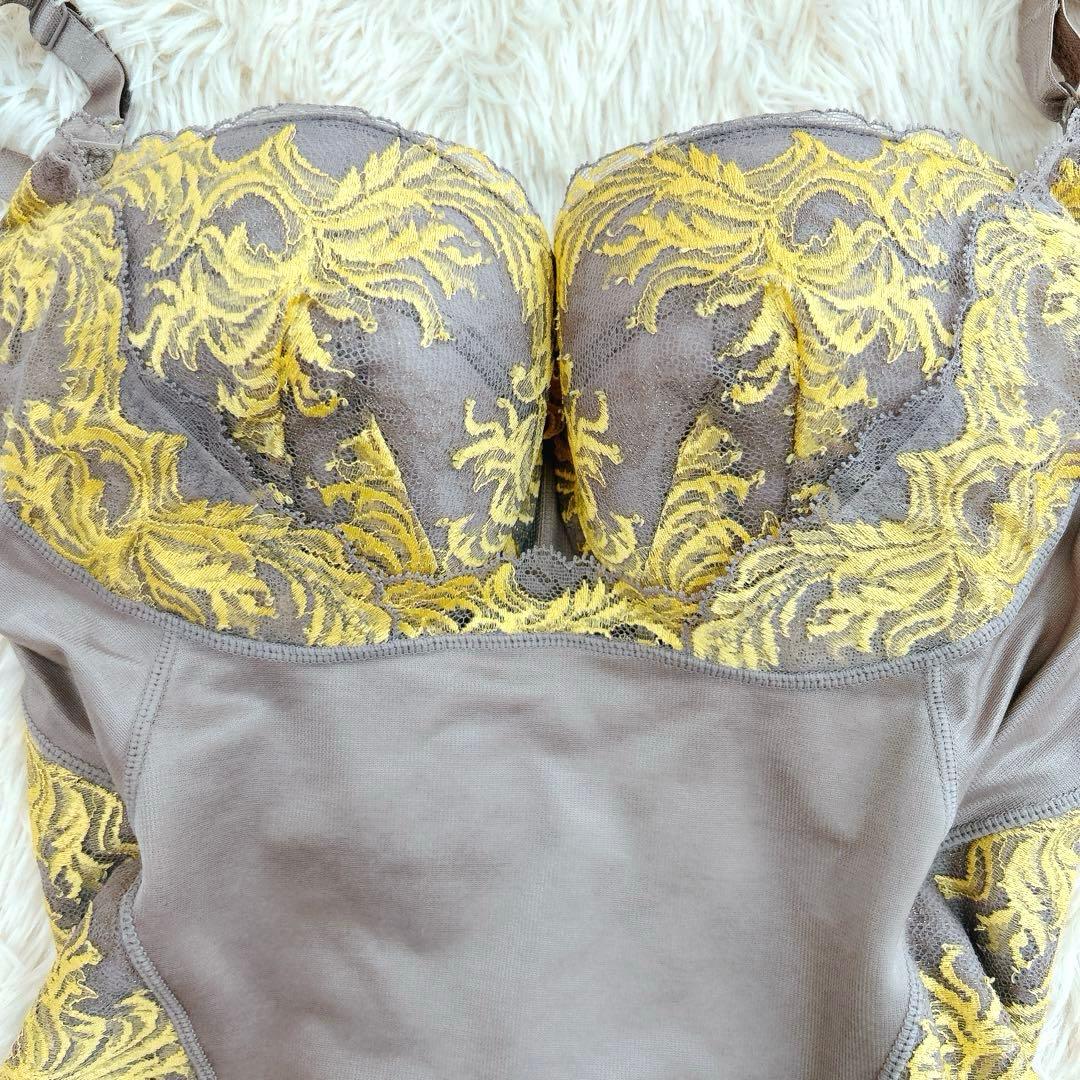 マルコ 補正下着 1/2カップロングブラ F75 カーヴィシャス MARUKO