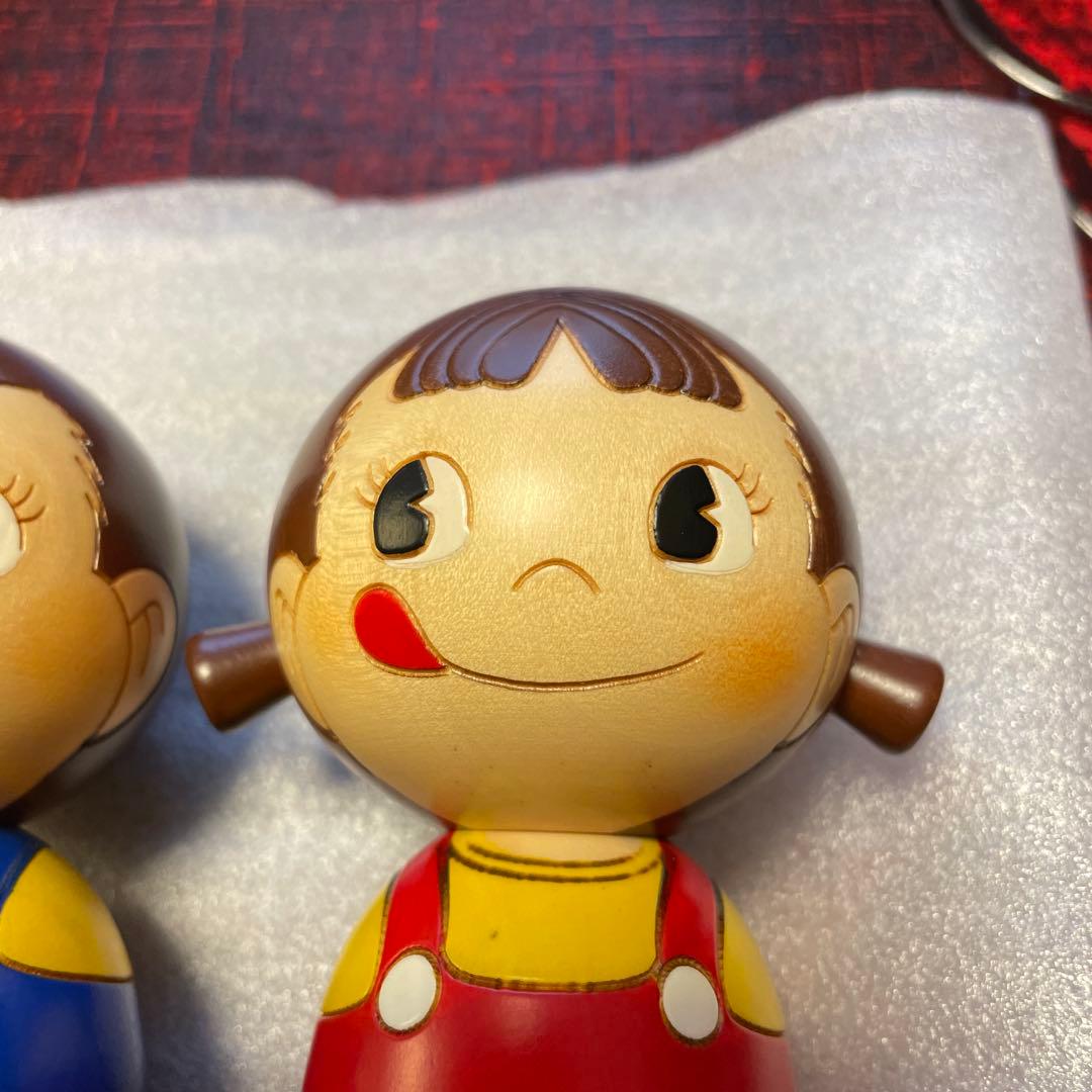 卯三郎こけし　不二家　FUJIYA　ペコちゃん　ポコちゃん　キャラクター