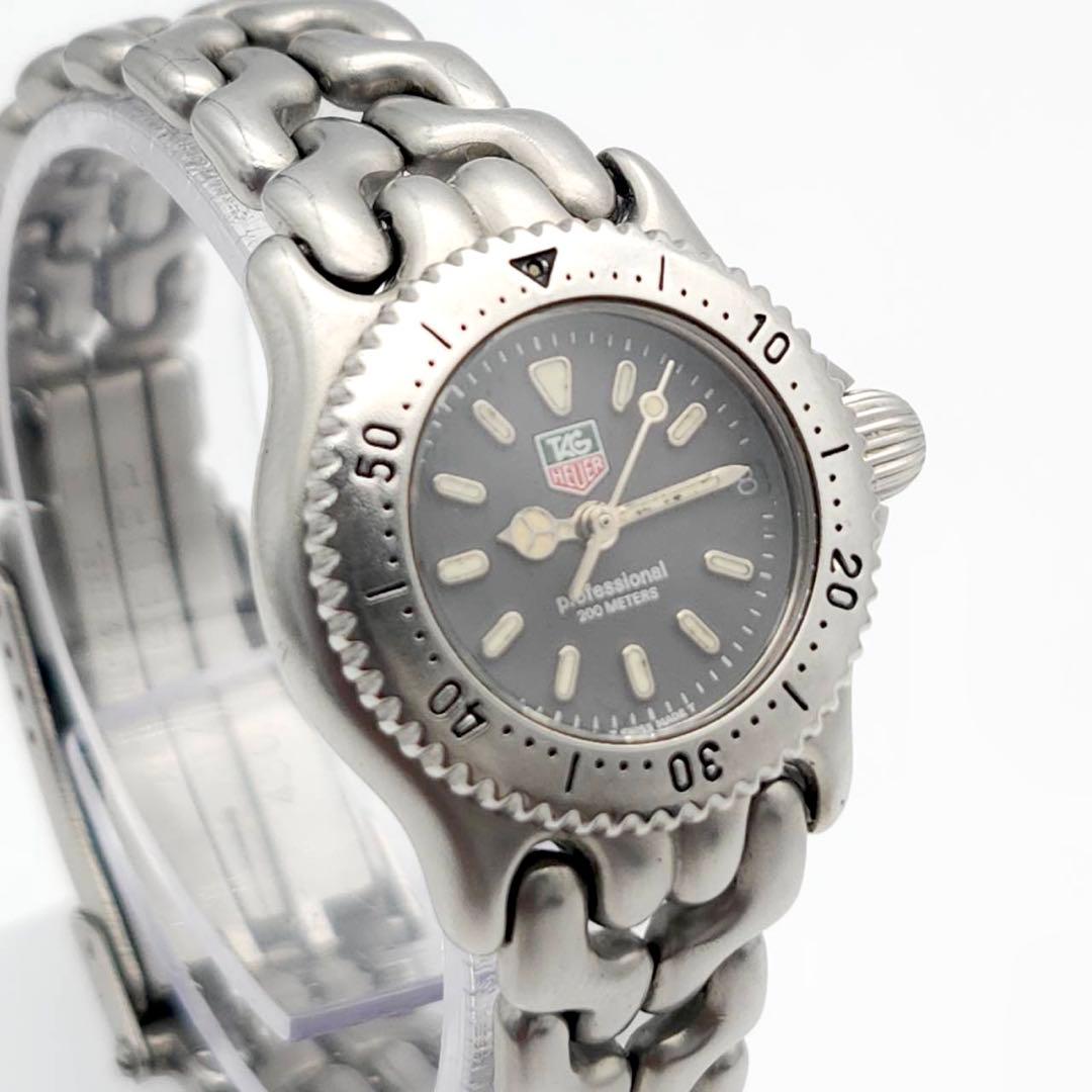 タグホイヤー　s99.208 グレー文字盤　セル　プロフェッショナル　シルバー