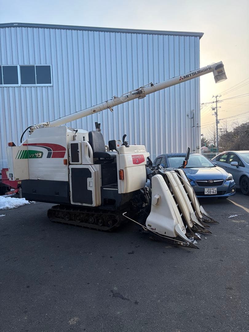 ミツビシvy43 三 コンバイン 現状品　ジャンク扱い　直接引き取り限定