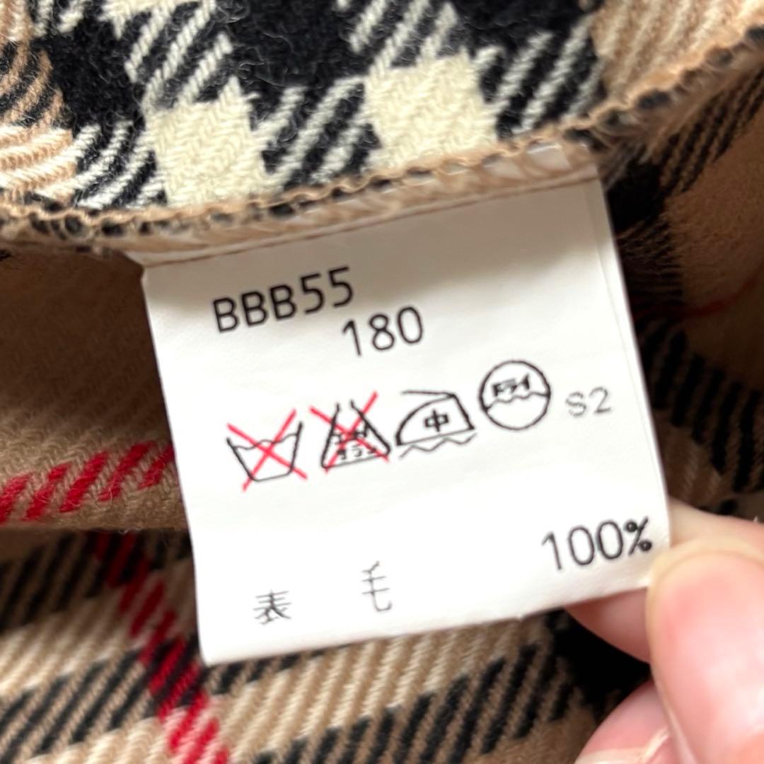 【美品✨】バーバリー　ステンカラーコート　トレンチ　ライナー　チェック ベージュ