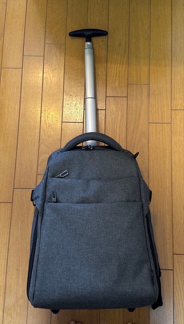 モアエルグ　リュックキャリー 機内持ち込み Sサイズ ダークグレー