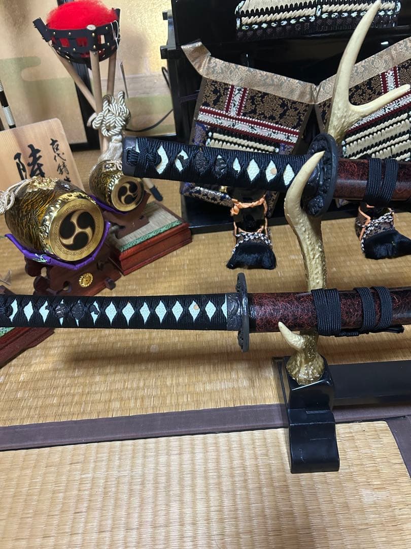 伝統的 五月人形 武士の兜セット