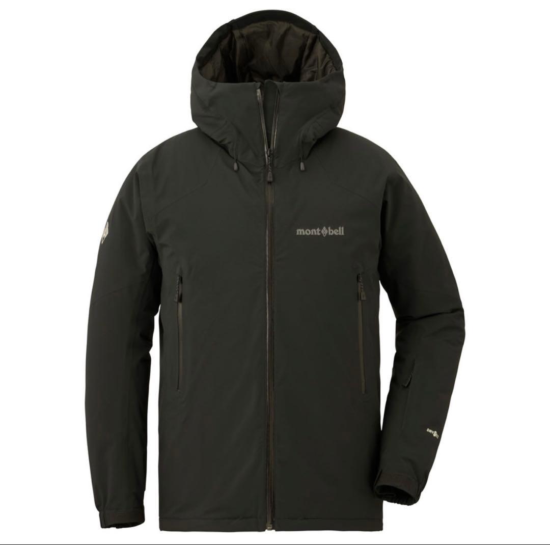 【美品】モンベルパウダーステップパーカ Men's 　高防水/保温/防寒