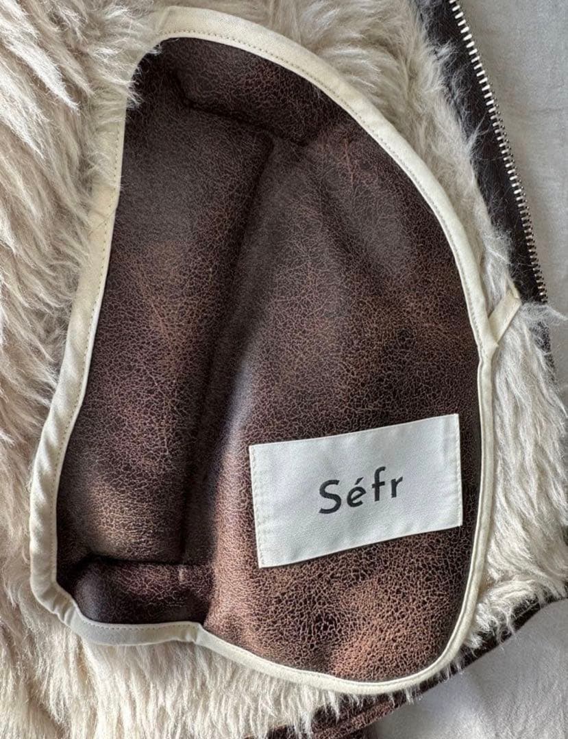 sefr ASANTE JACKET FAUX AVIATOR Sサイズ