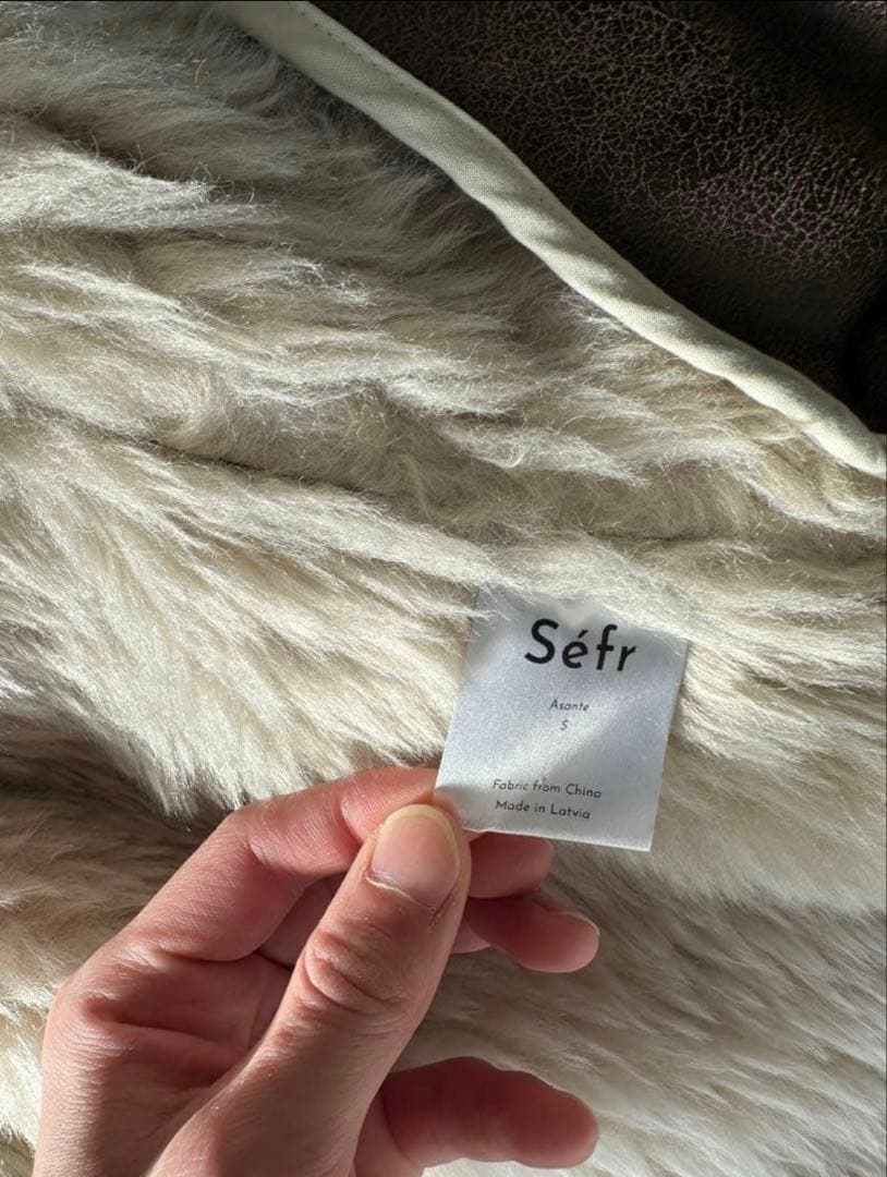 sefr ASANTE JACKET FAUX AVIATOR Sサイズ