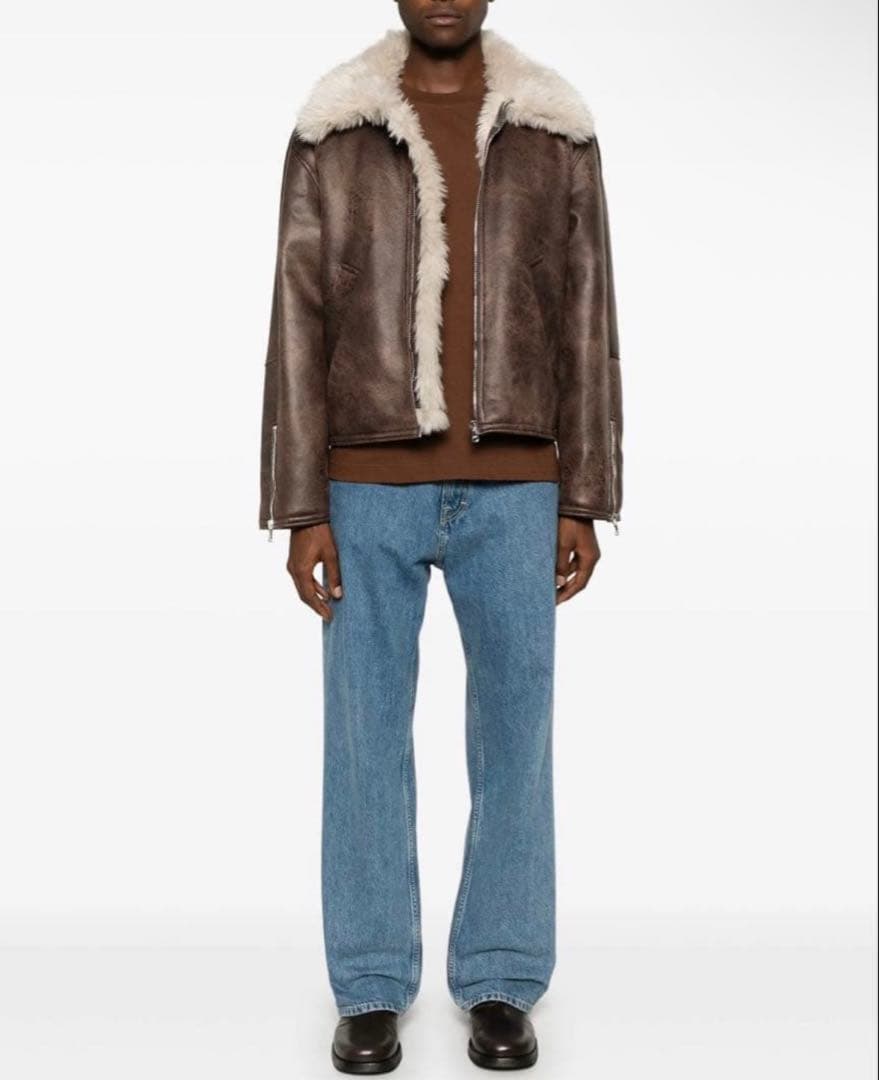 sefr ASANTE JACKET FAUX AVIATOR Sサイズ