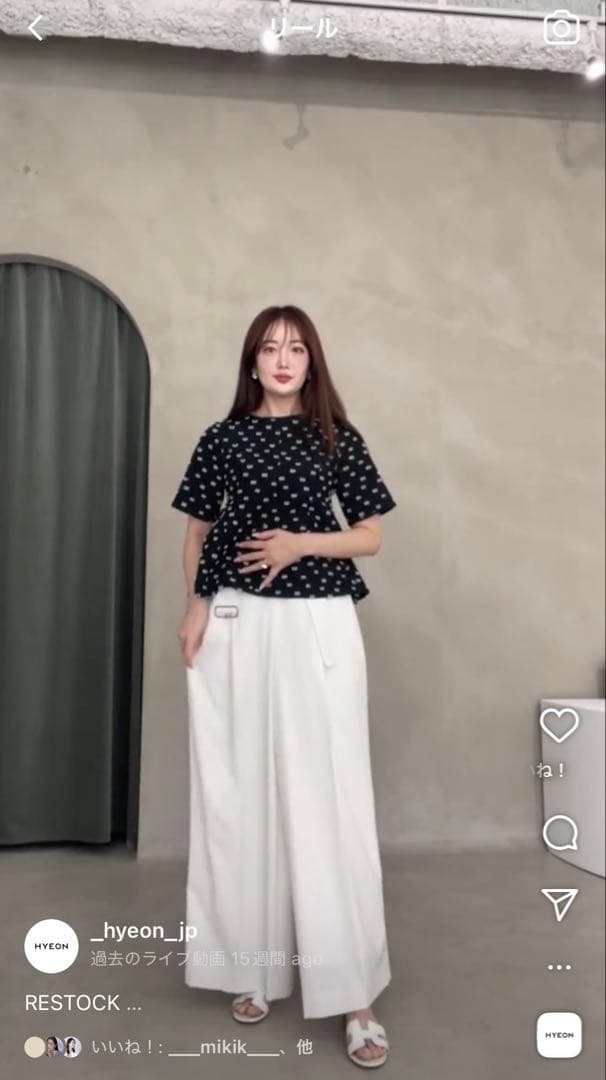 美品レアheyon ヘヨン tsubutsubu ブラウス