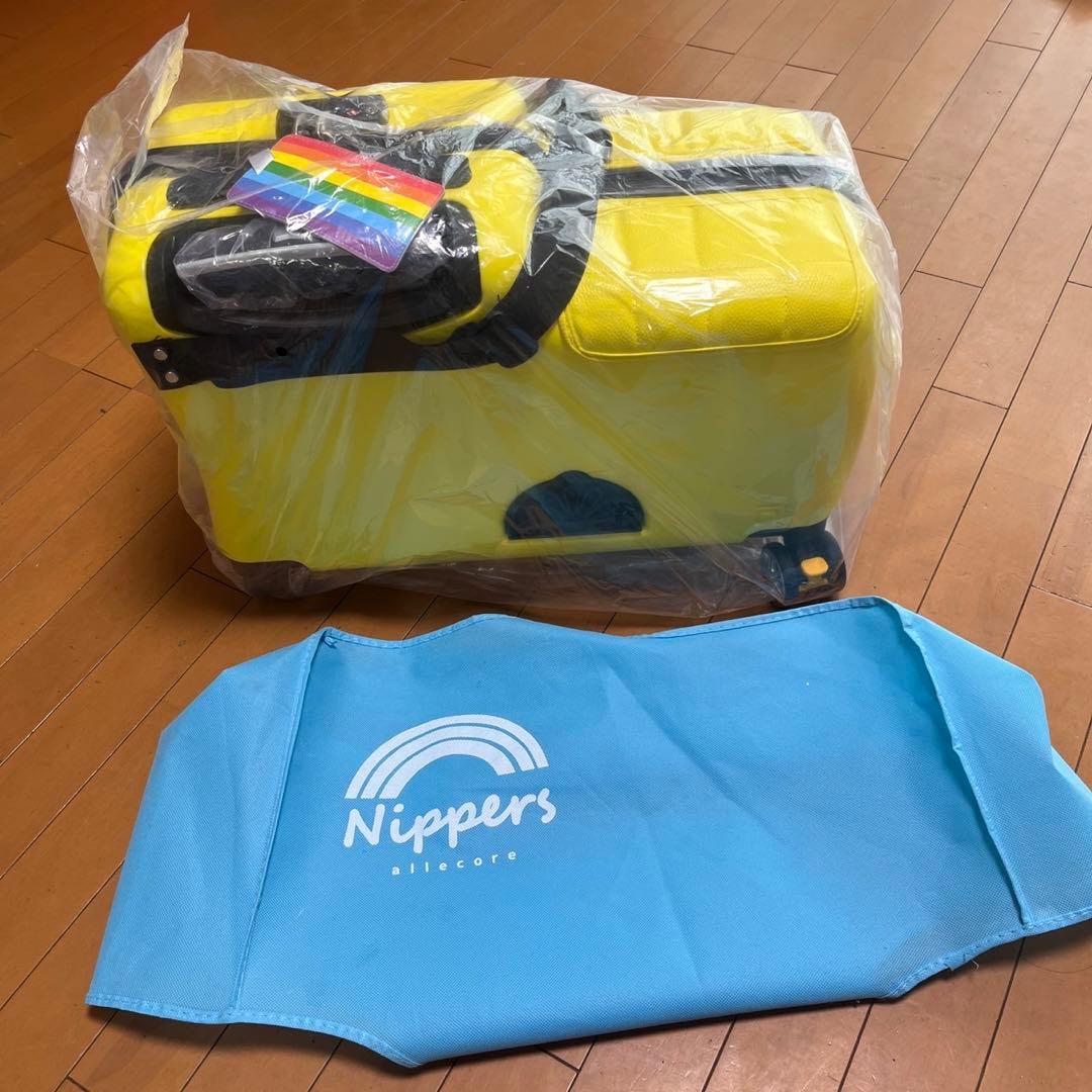 Nippers allecore ニッパーズ　子供が乗れるスーツケースイエロー☆
