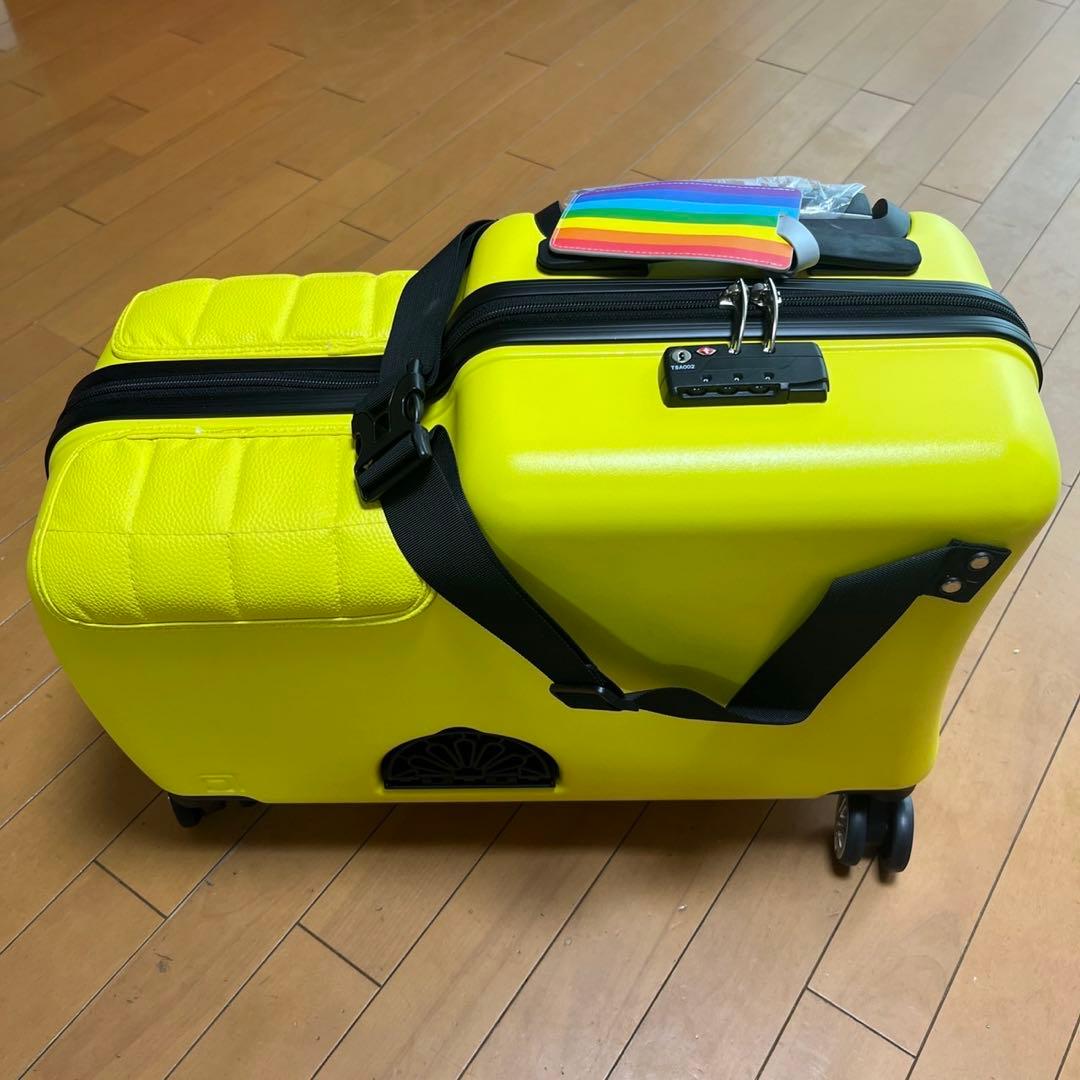 Nippers allecore ニッパーズ　子供が乗れるスーツケースイエロー☆