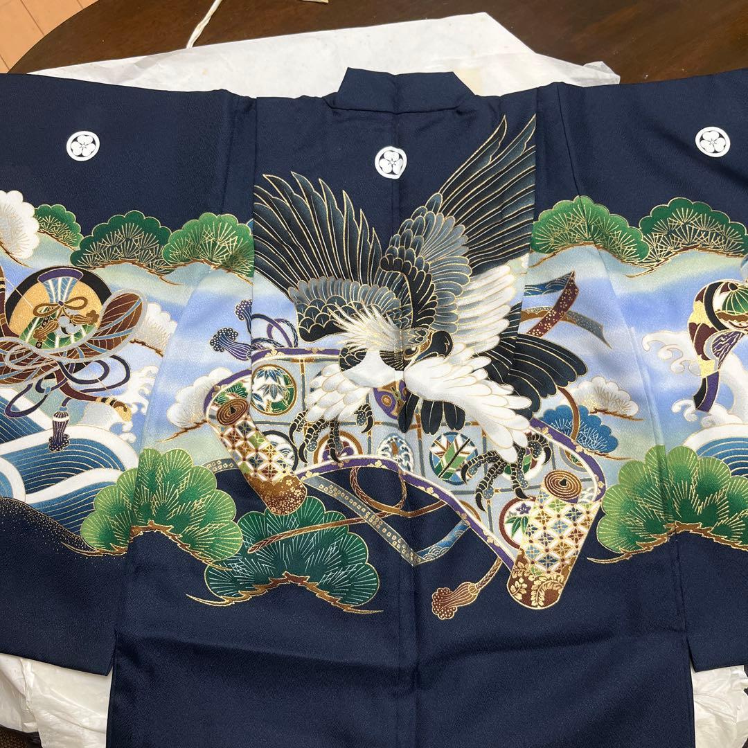 七五三 男児　5点セット羽織り美品