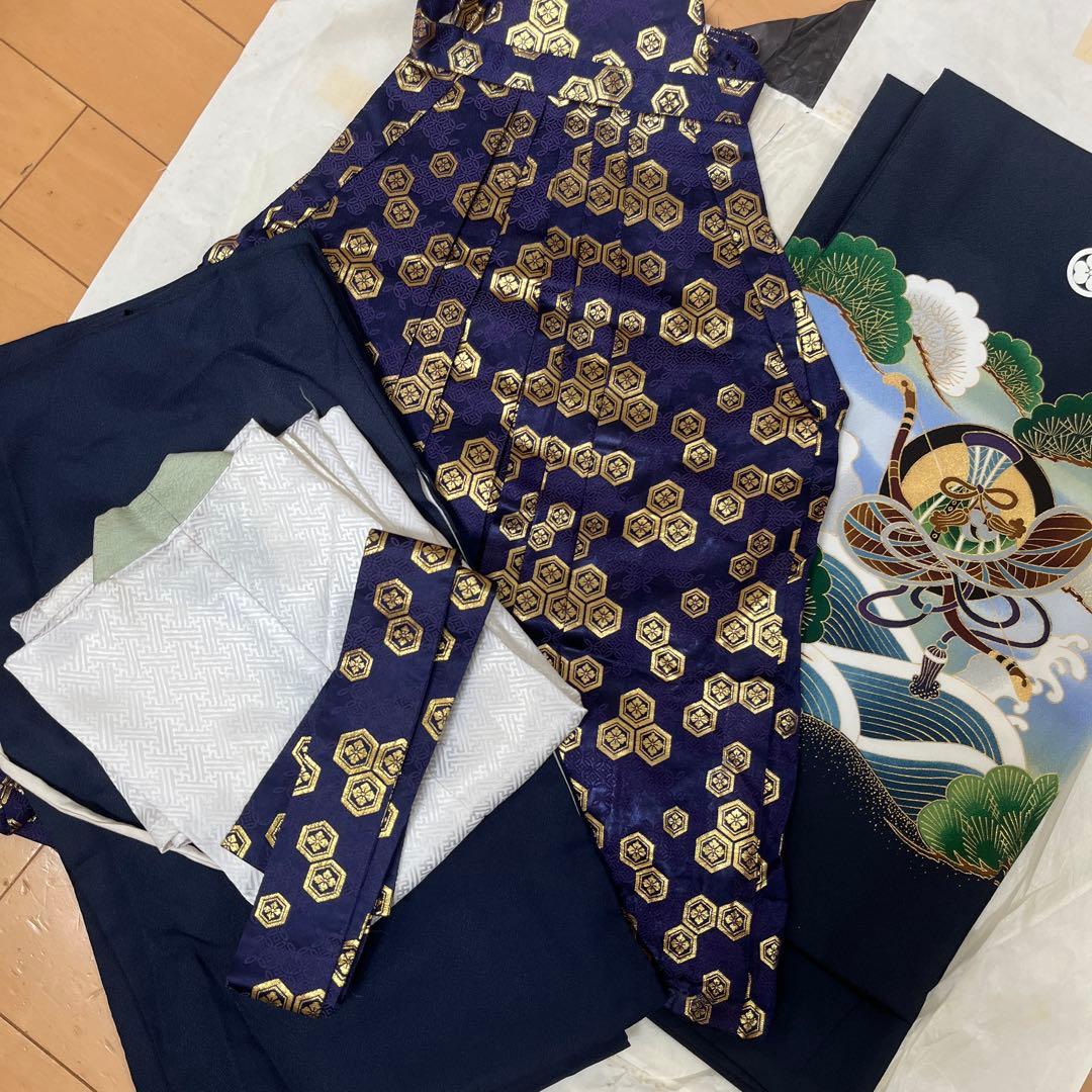 七五三 男児　5点セット羽織り美品