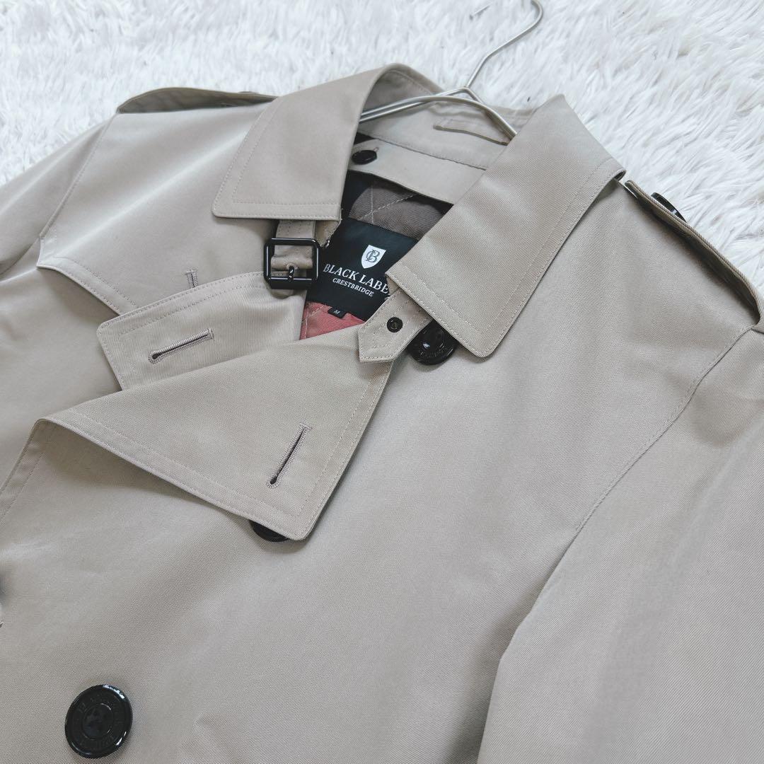 未使用級✨ブラックレーベルクレストブリッジ トレンチコート ライナー M