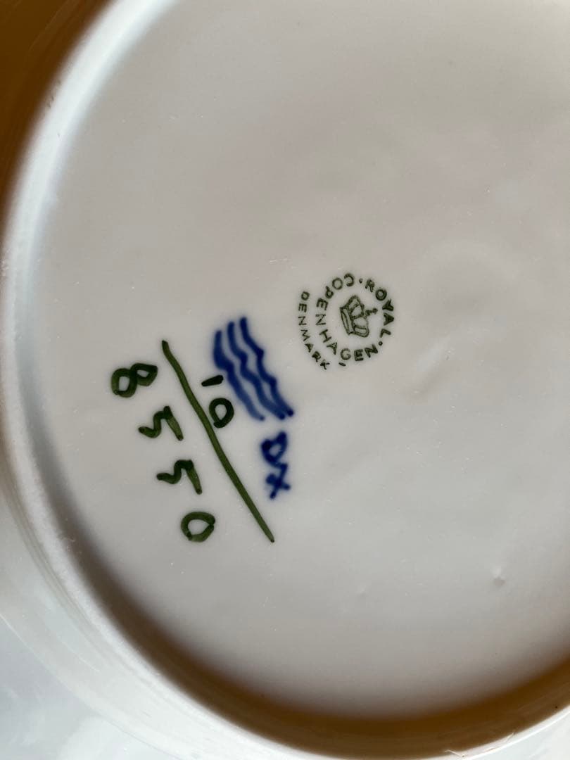 ロイヤルコペンハーゲン　ブルーフラワー　アンギュラー　22プレート×6