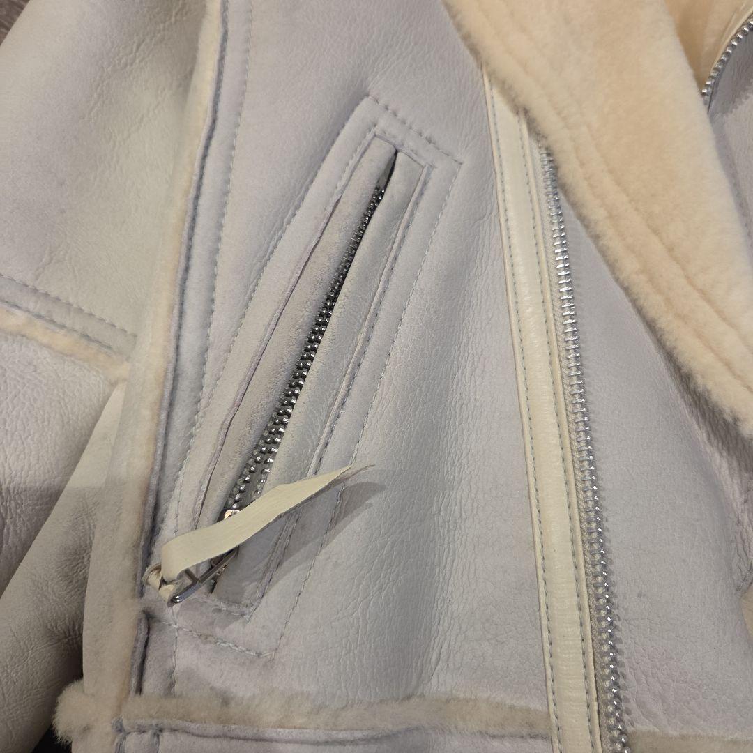 Schott ホワイトライダースジャケット