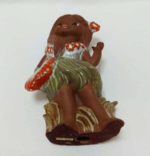 ハワイアン人形 フラドール置物❤︎1960年ハワイアンティーク・オリジナル人形