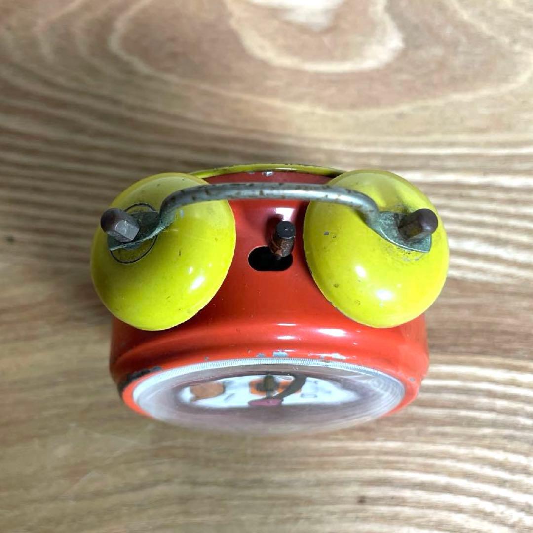 BRADLEY ドイツ製 1960～80年 希少な ミニー ゼンマイ目覚まし時計