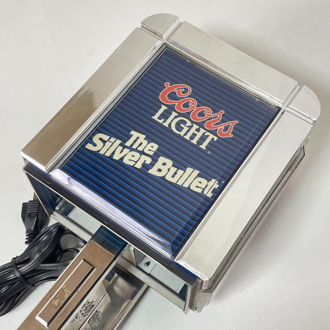 クアーズライト ビンテージ ウォールランプ 昭和 レトロ 照明　壁掛け　ネオン