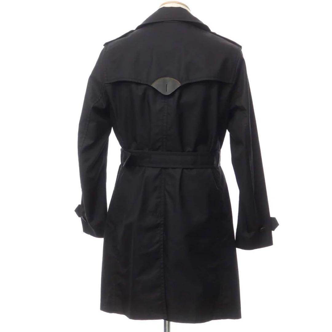COACH ブラック トレンチコート S