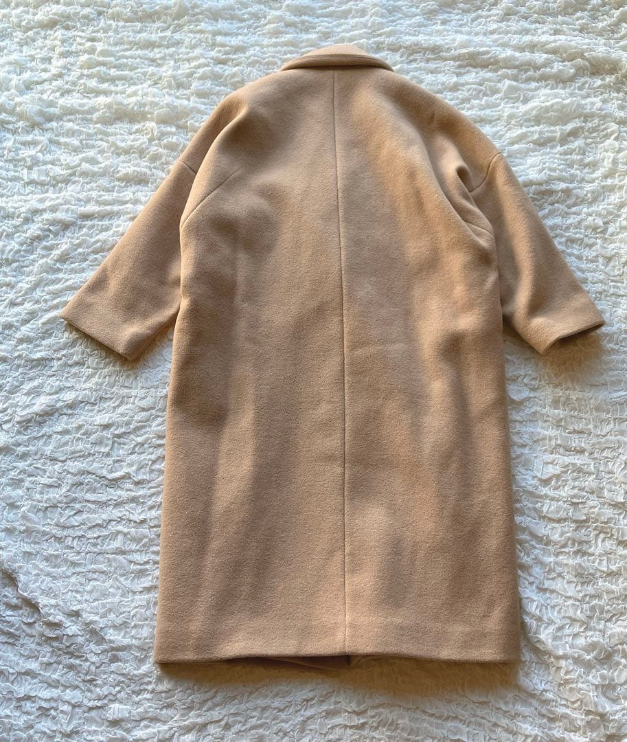 新品　未使用　タグ付　アーバンリサーチドアーズ　ロングコート　ウール　ベージュ系