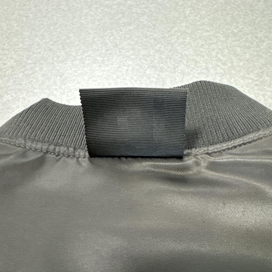 極美品⭐️ユニクロ UNIQLO+J ハイブリッドダウン MA1 XLダークグレー