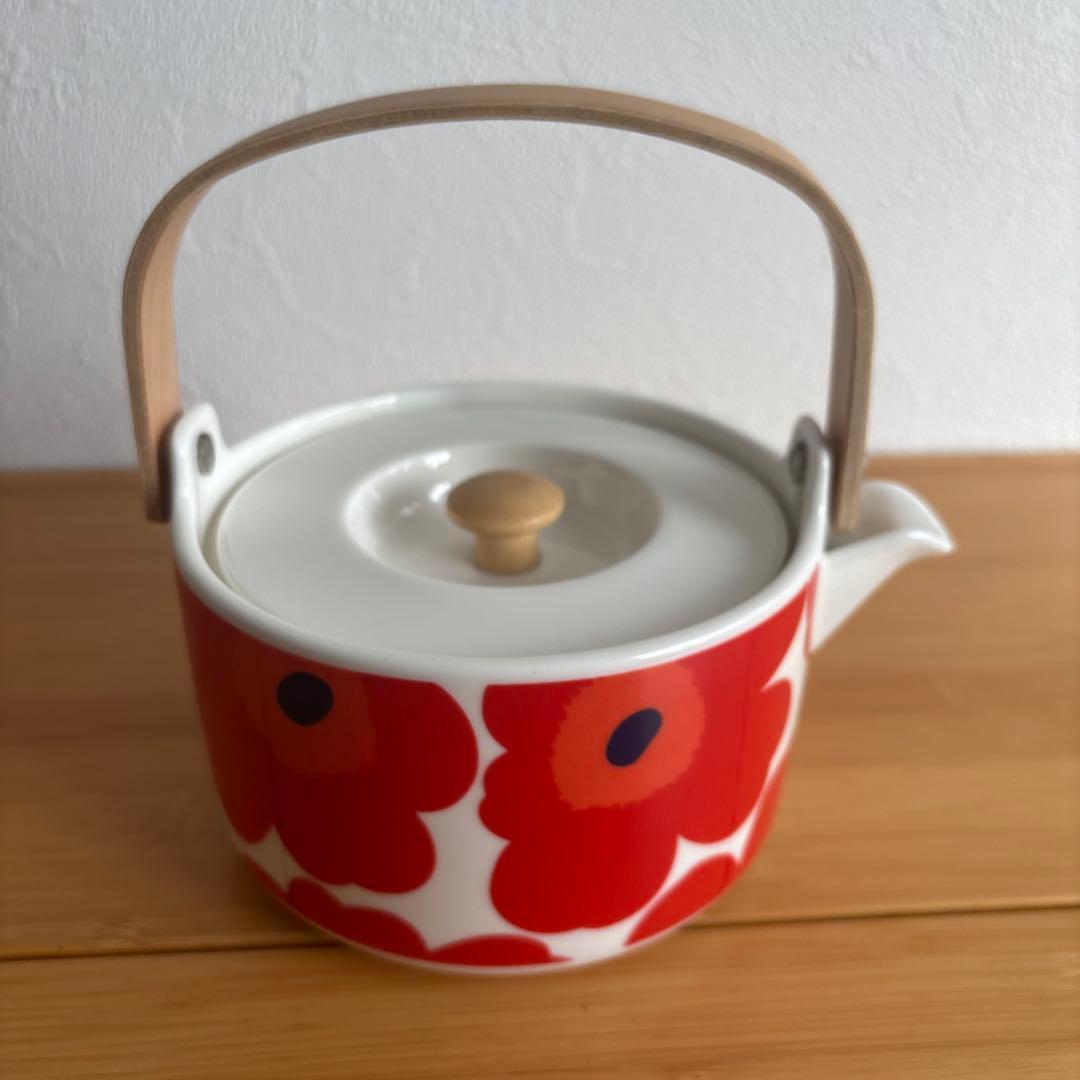未使用　MARIMEKKO UNIKKO TEA POT 700ml ウニッコ