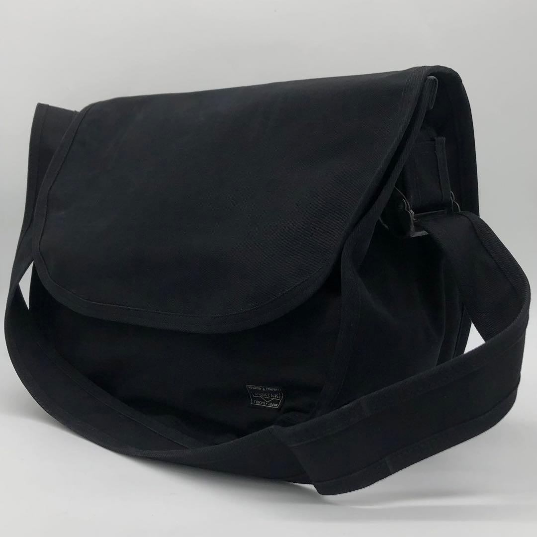 【美品✨】ポーター 吉田カバン メッセンジャーバッグ ヘルメットバッグ ブラック