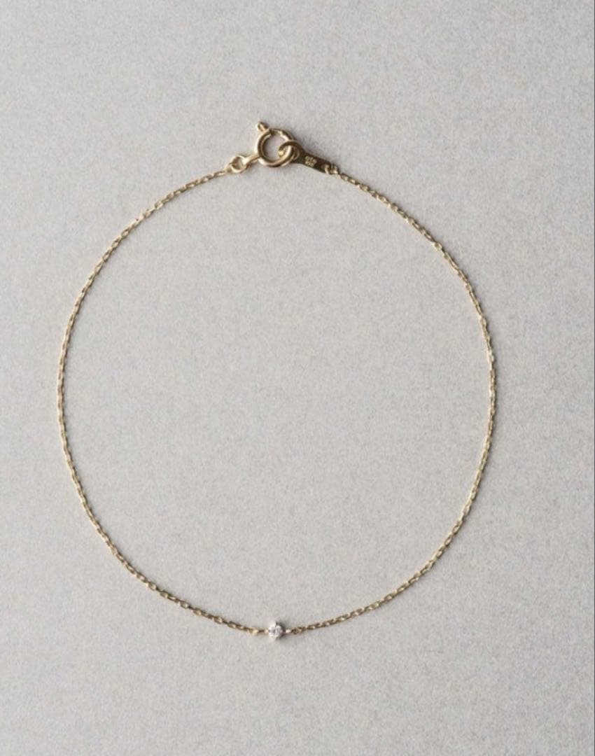 【美品】ete K18YG ダイヤモンド ブレスレット