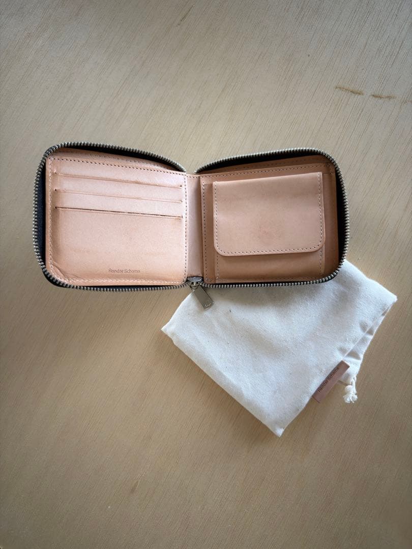 小物 hender scheme horizontal zip purse