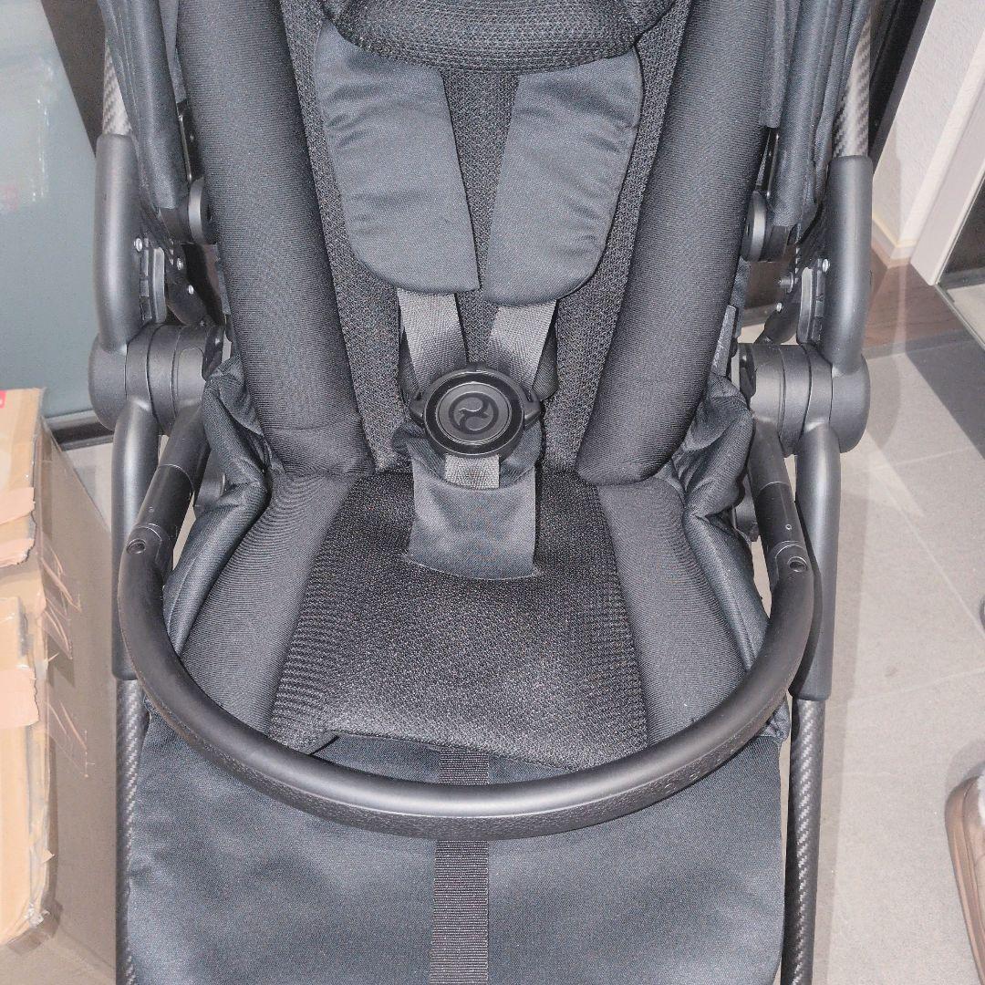 2024 サイベックス MELIO メリオカーボン ベビーカー 黒 軽量 美品
