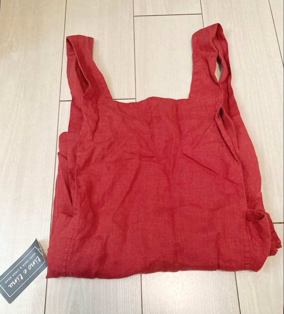 タグ付き Lino e Lina エプロン　フルエプロン　アニタルージュガランス