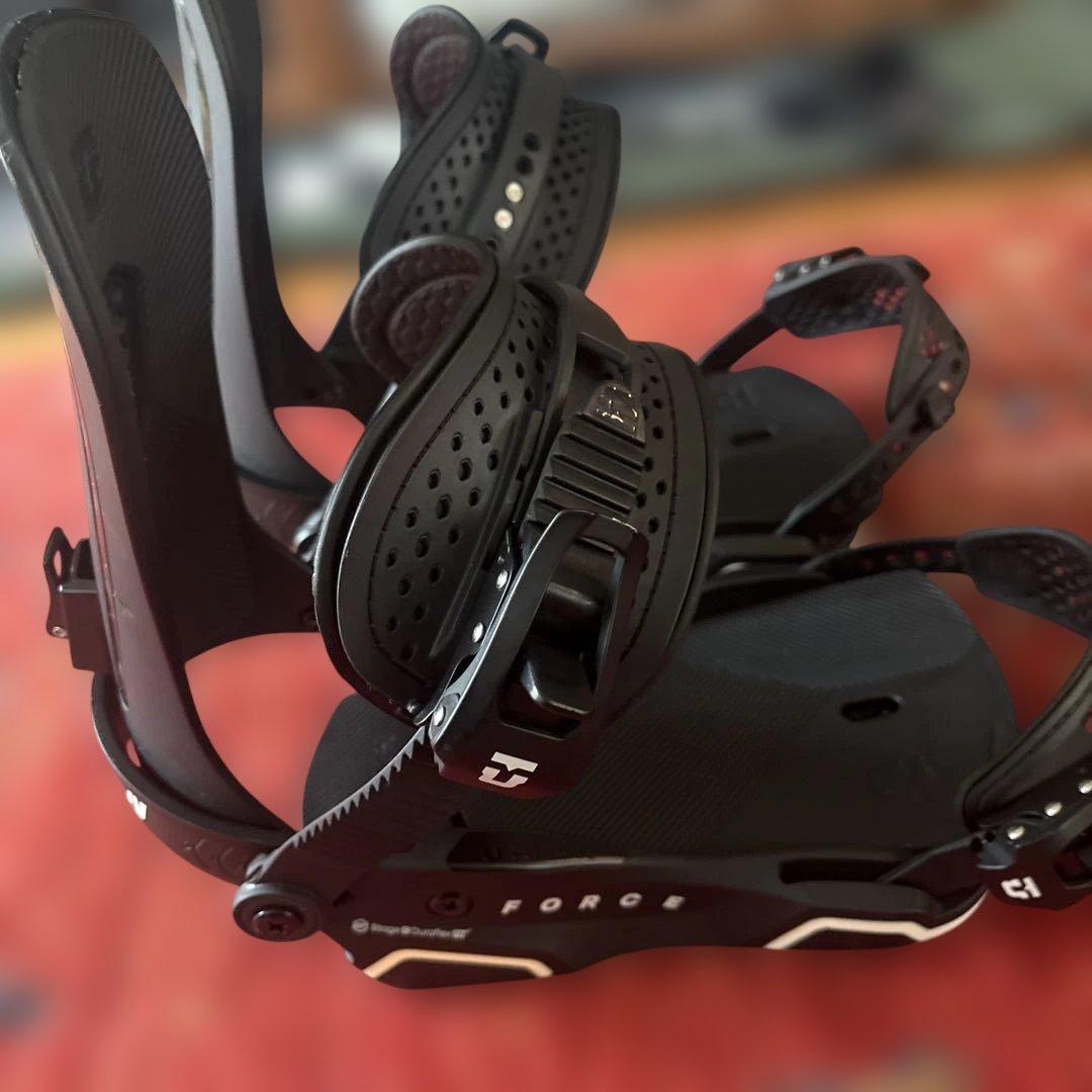 美品☆ UNION FORCE スノーボード ビンディング ブラック　M