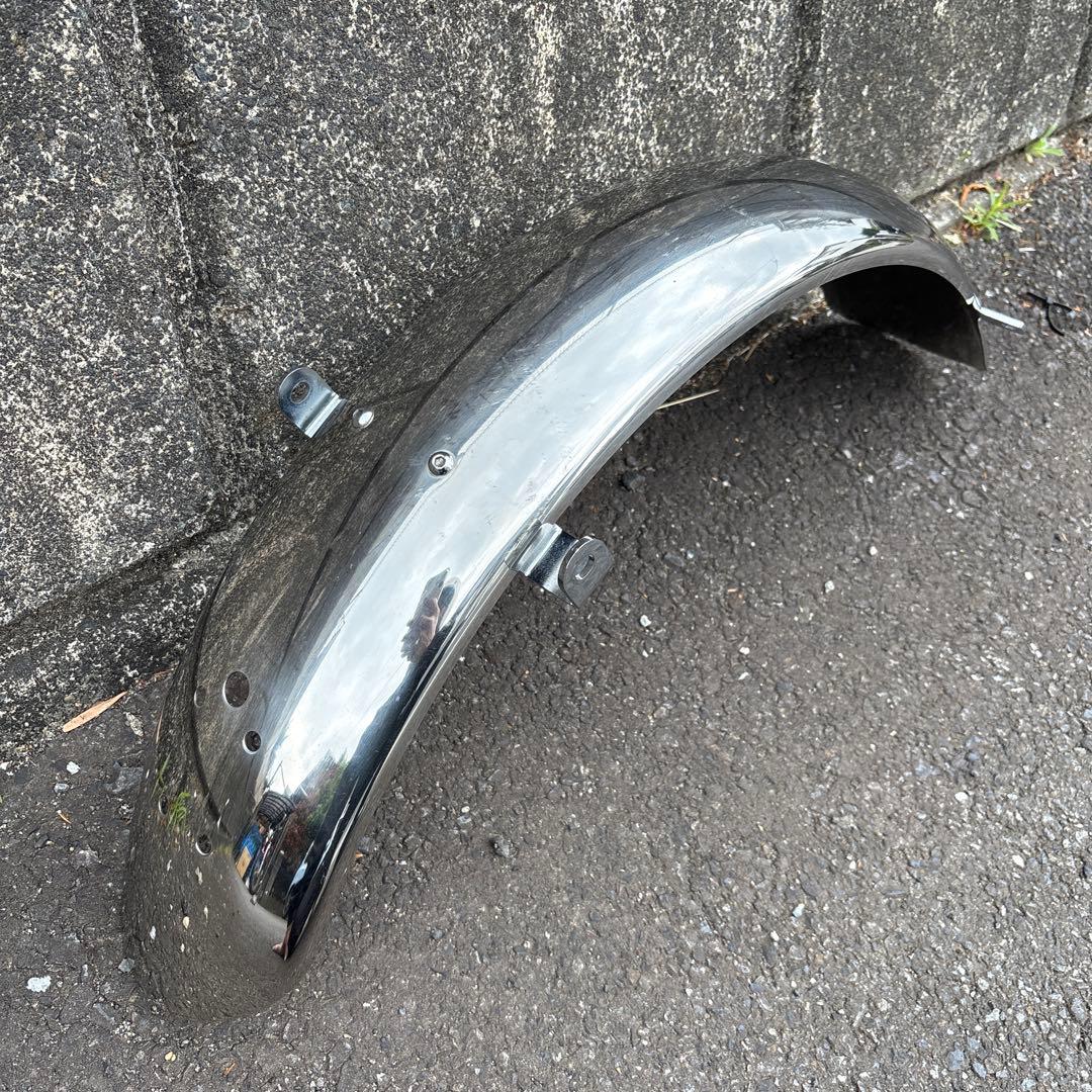 デイトナ45218 ステンレスショートフェンダー リア SR400/500用