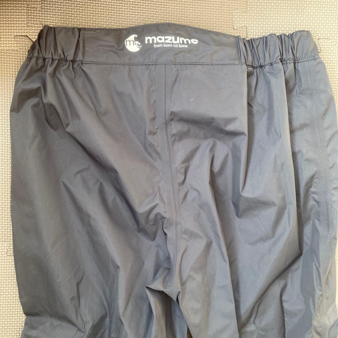 mazume フィッシングレインスーツ(上下セット) ブラック