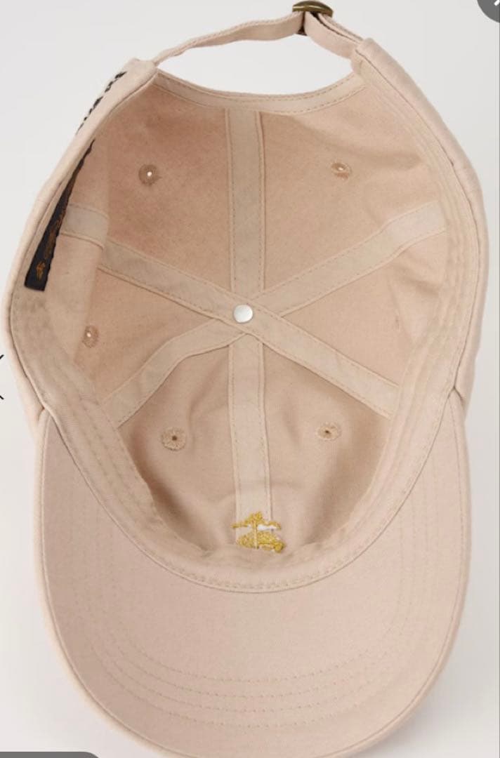 完売品！★カレンソロジー×ブルックスブラザーズCap★ベージュ