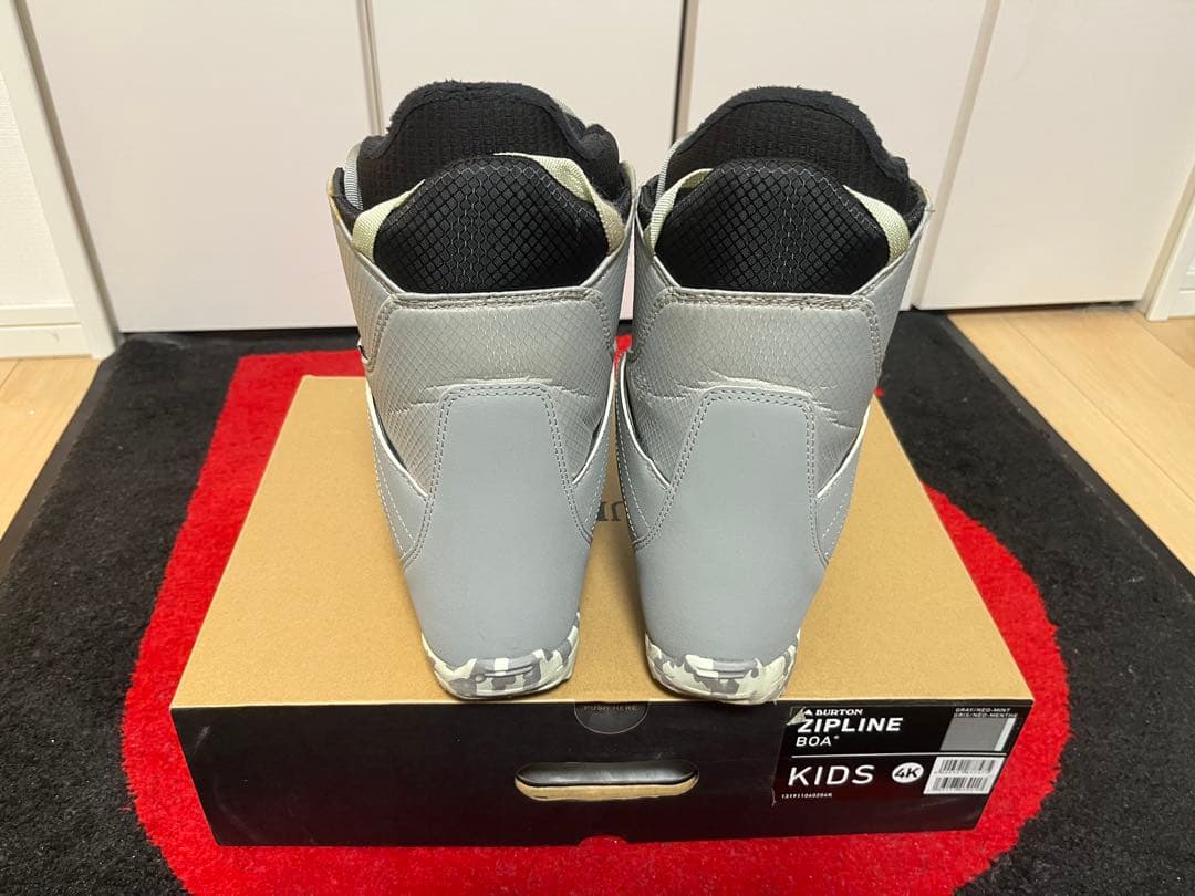 バートン　BURTON ZIPLINE BOAキッズ　スノーボードブーツ23cm