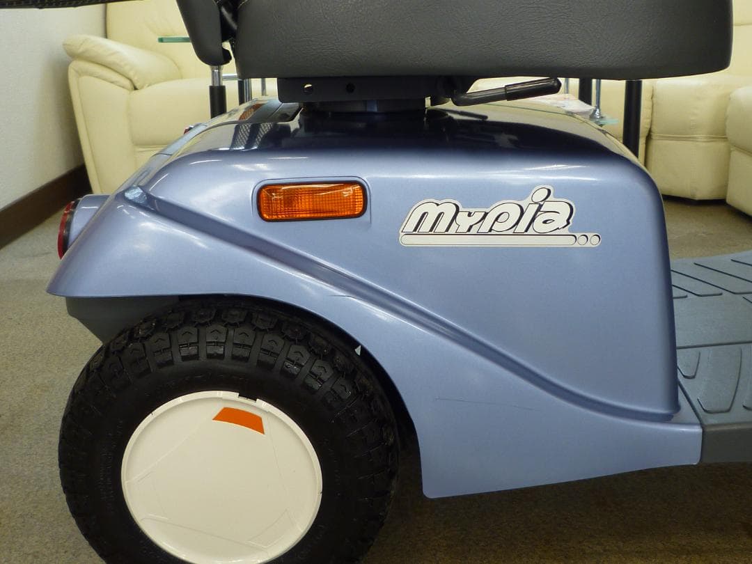 ほぼ全国送込 極上美車マイピアBT40 後ろカゴ杖入付 電動四輪シニアカー愛媛県