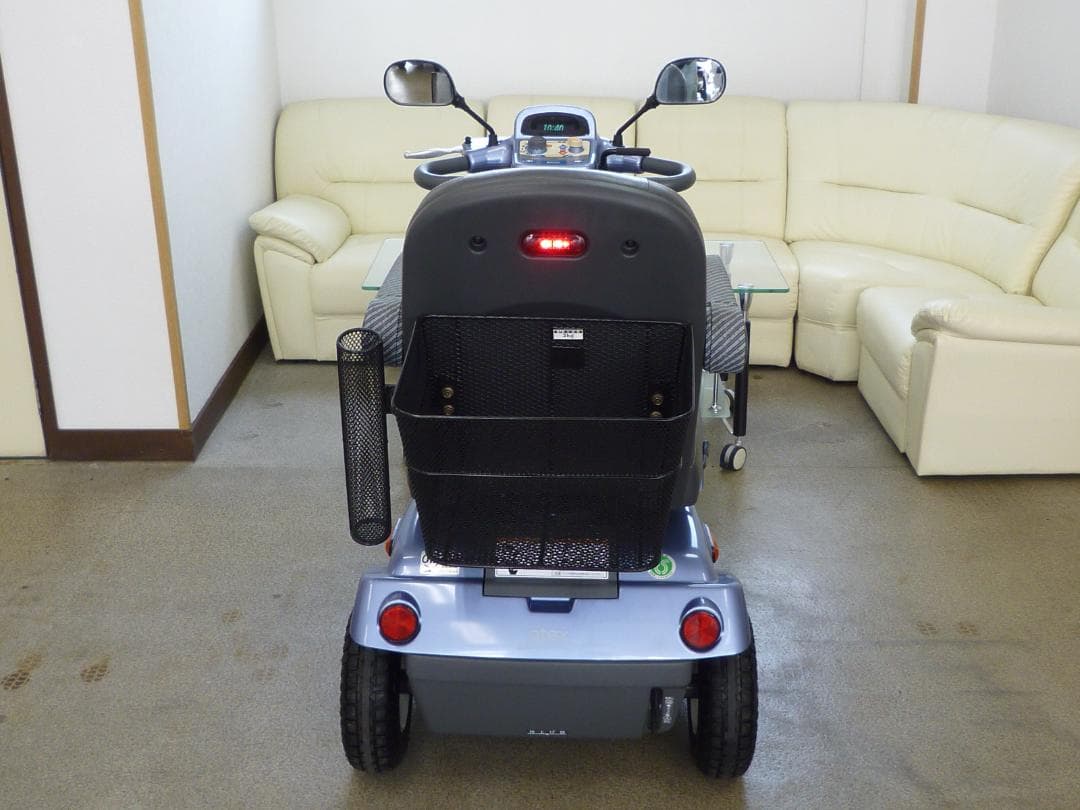 ほぼ全国送込 極上美車マイピアBT40 後ろカゴ杖入付 電動四輪シニアカー愛媛県