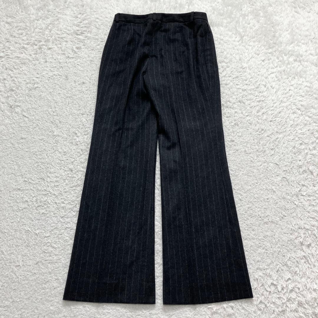 極美品✨バーバリーロンドン セットアップ スーツ フレアパンツ チャコールグレー