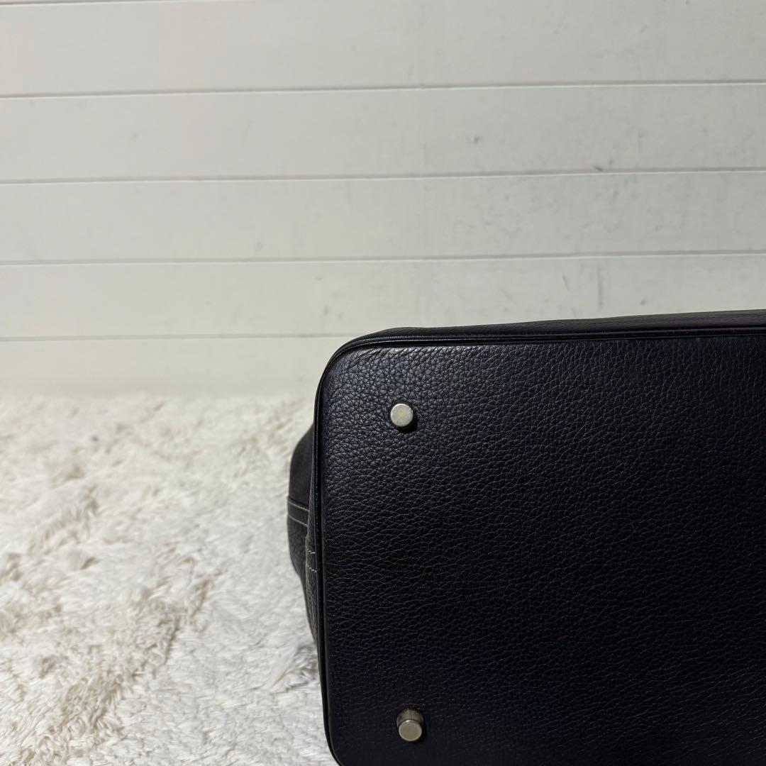 ⭐️美品⭐️　Cisei　シセイ　946　トートバッグ　オールレザー　ネイビー