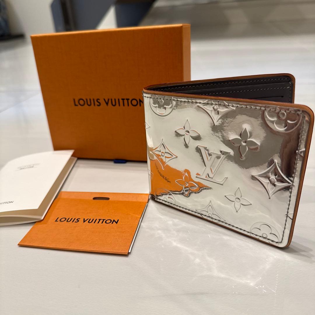 ルイ・ヴィトン M80806 ポルトフォイユ・スレンダー モノグラムミラー