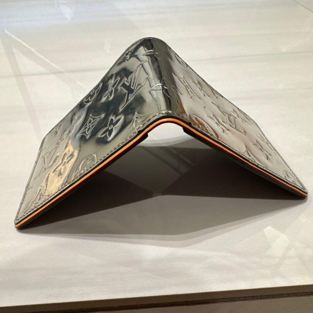 ルイ・ヴィトン M80806 ポルトフォイユ・スレンダー モノグラムミラー