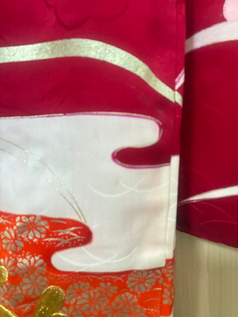 【七五三 7歳】深紅×金の豪華絢爛♡古典柄フルセット＊圧倒的存在感