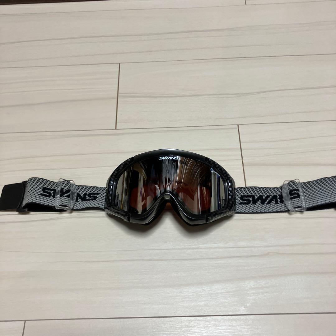 SWANS ミラーゴーグル　収納袋付