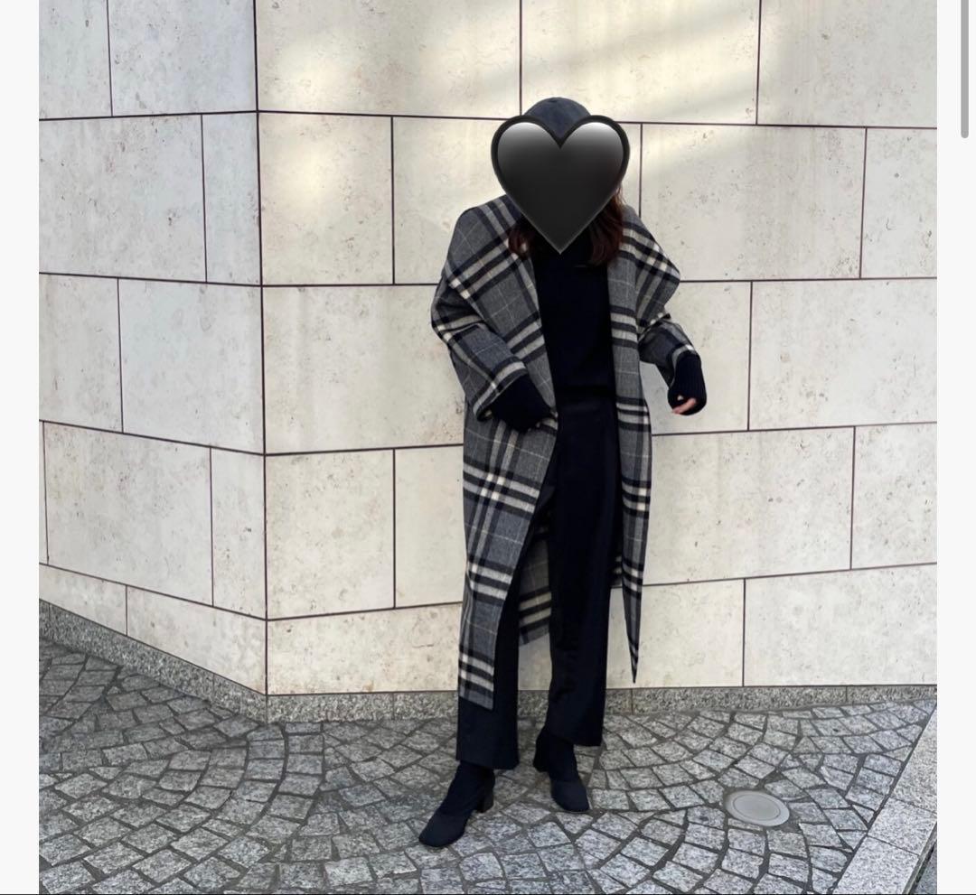 toteme トーテム チェックコート