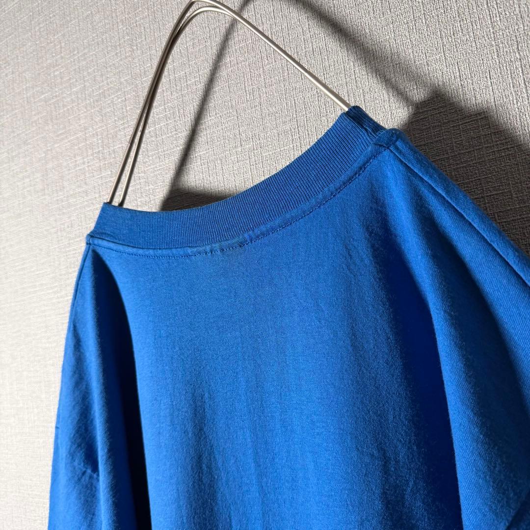 USA製★逆立ちミッキー Tシャツ Disney Hanes ビッグロゴ M〜L