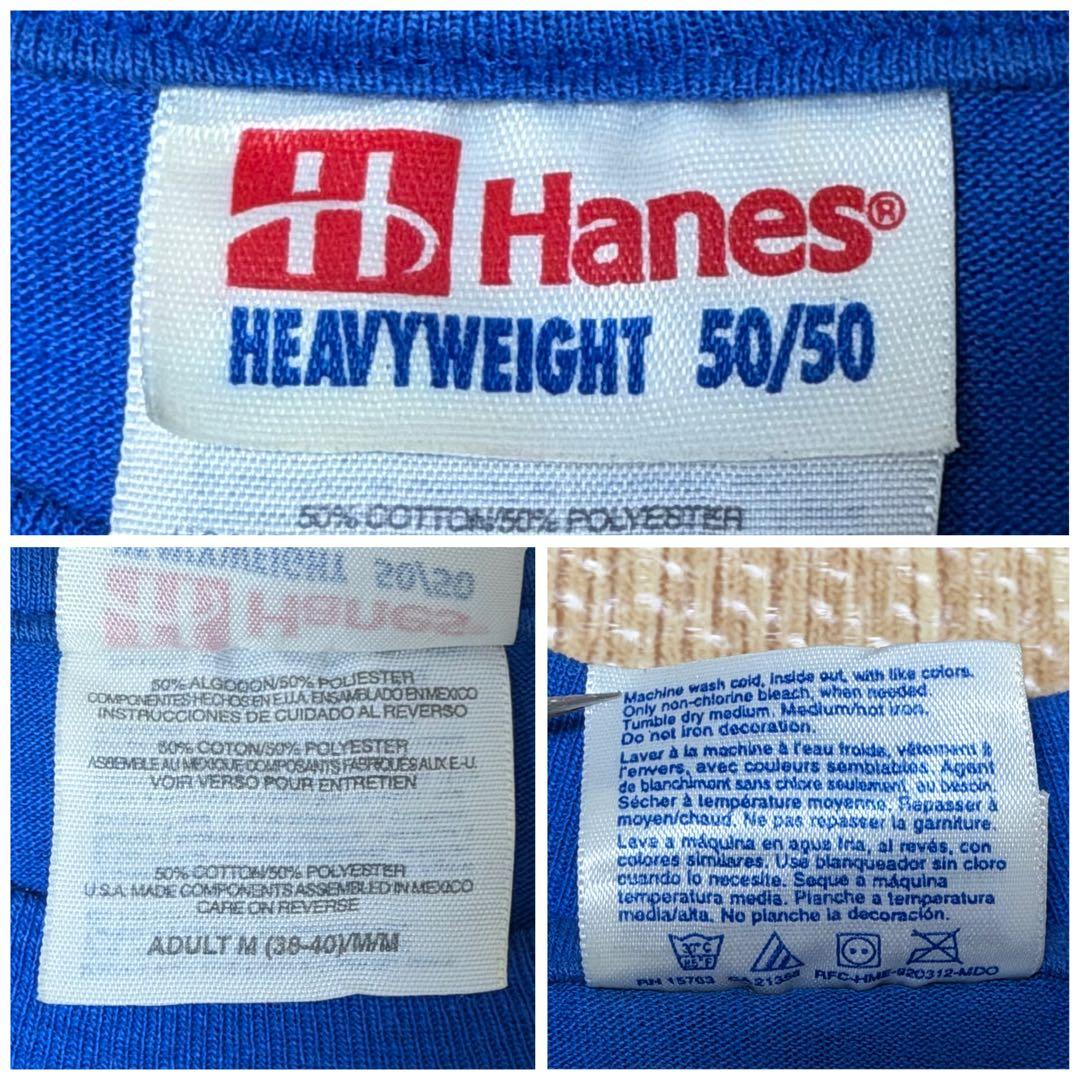 USA製★逆立ちミッキー Tシャツ Disney Hanes ビッグロゴ M〜L