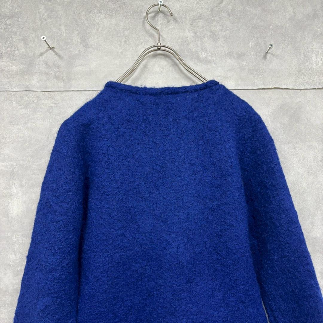 45rpm ロイヤルブルー ダブル ウールコート　日本製 N2239