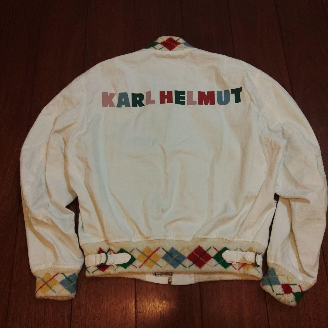 希少” 90’s “Karl Helmut” denim MA-1 金子功